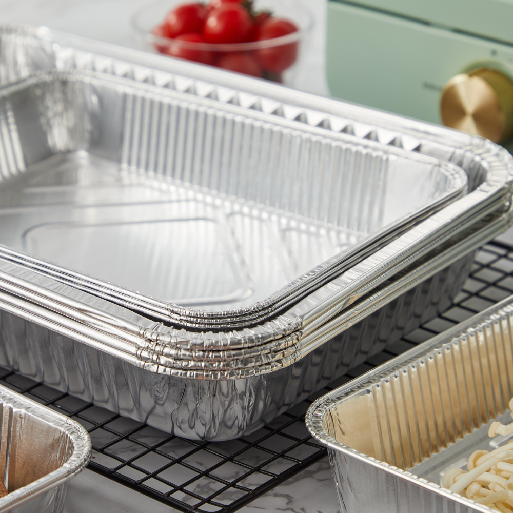 Aluminum Foil Container – Wrinkle Wall Series - 1 Source Catering Supply